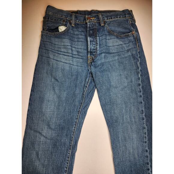 Levi's 501 Denim Jeans Size W31 X L30 - Picture 2 of 9
